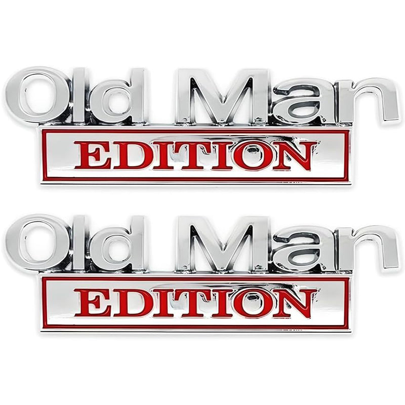 2pack Old Man Edition Emblems