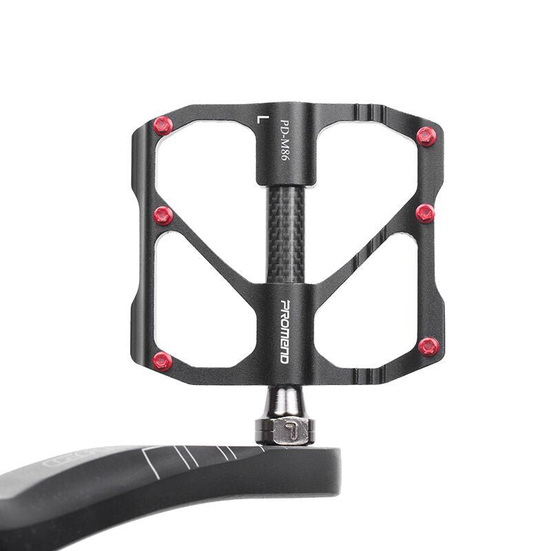 Vélo de montagne à roulement en fibre de carbone 3 pédales