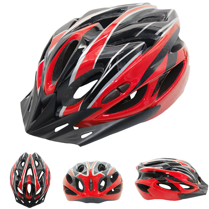 Cyclisme Casque Cyclisme Type de lumière Highway Mountain Bicycle Intégré Into Ma