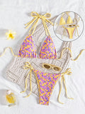 Ensemble de maillots de bain deux pièces pour femmes Bikini