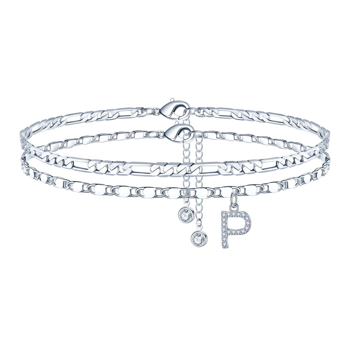 Pendentif anglais en zircon avec chaîne NK