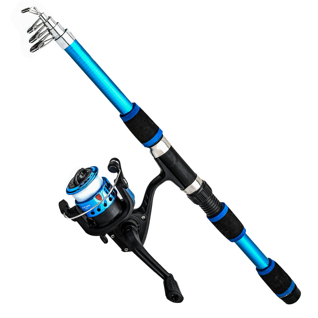 Tige télescopique de lure pour enfants Section courte en verre Acier Pack dur Snakehead Rod Lancer 18