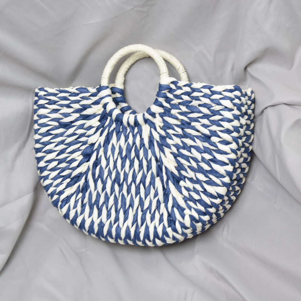 Sac de voyage semi-circulaire en papier vintage personnalisé avec grande capacité