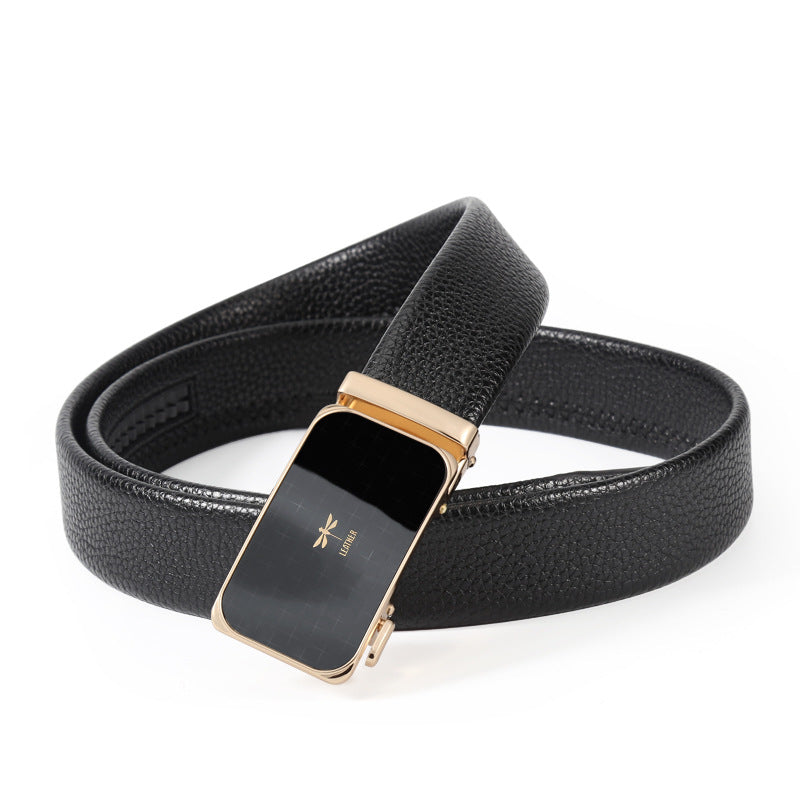 Men's Casual Business Split Leather Belt