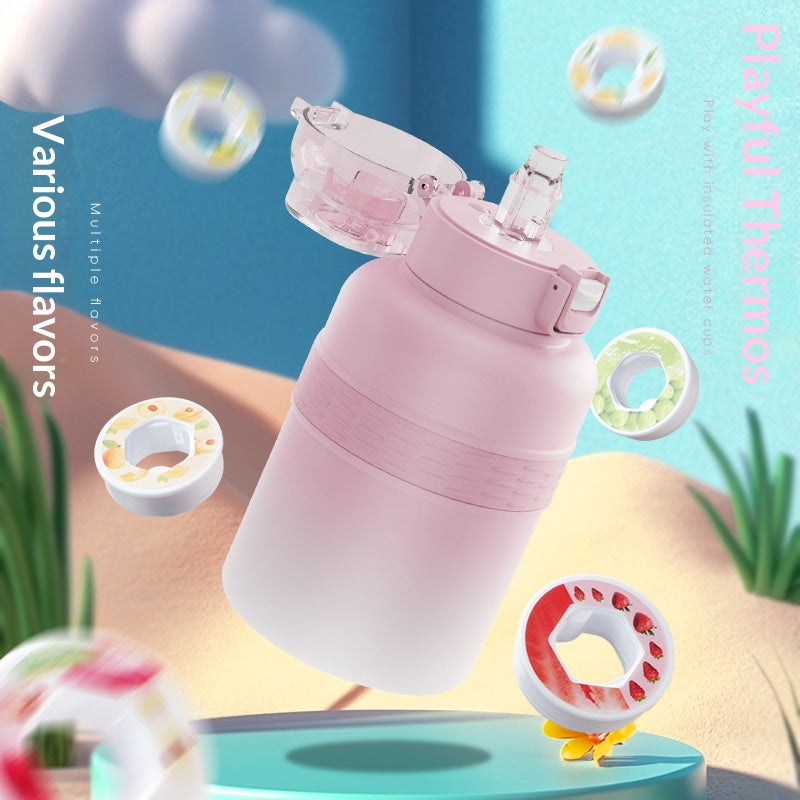 Bouteille d'eau créative en acier inoxydable 316