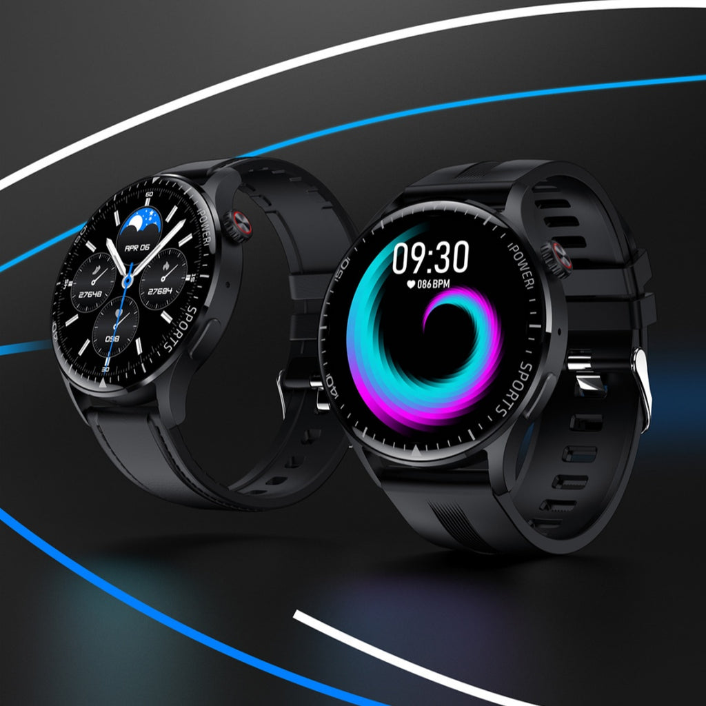 Smart Watch HD Grand écran Dynamic Heart Rate Blood Oxygen Monitoring Bluetooth
