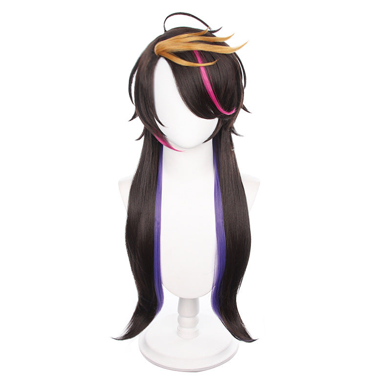 ShuYamino Cos Perruque Faits saillants Long Trailing Hair