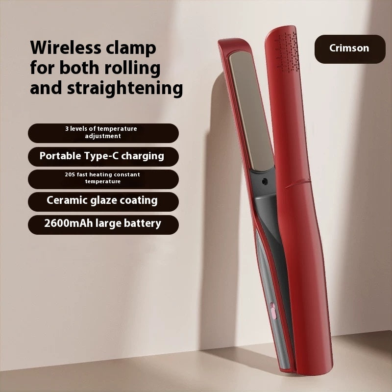 Redresseur de cheveux à attelle radio Portable USB Charge