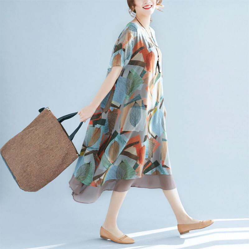 Robe de mousseline femme plus grande