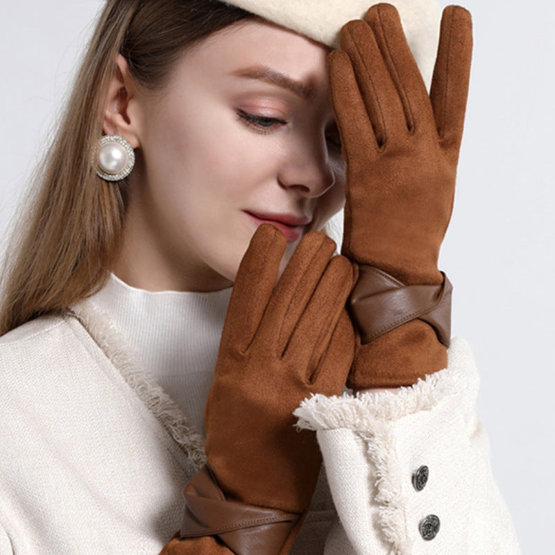 Gants épais pour la conduite et le vélo