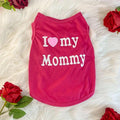 Pet Vest-Rose Red Love Mom-S-1 pack