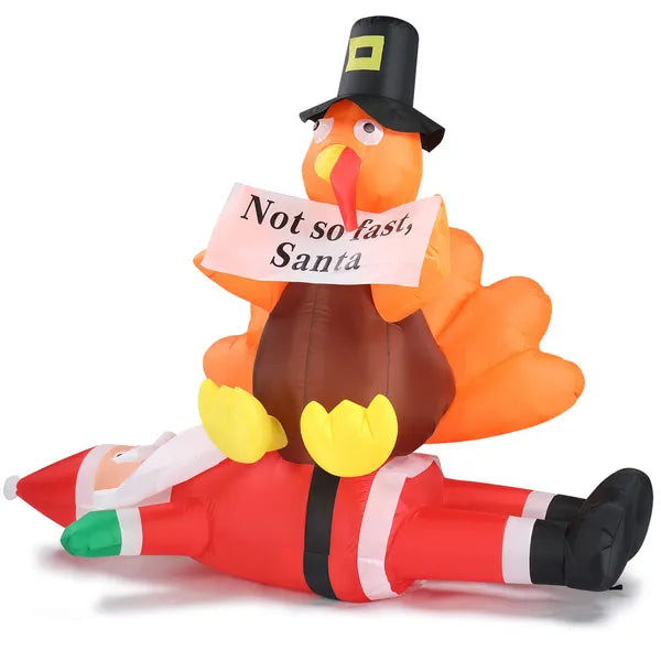 4.9 FT Lighted Christmas Inflatable Decoration
