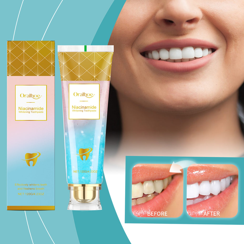 Niacinamide Dentifrice blanchissant 120g-box