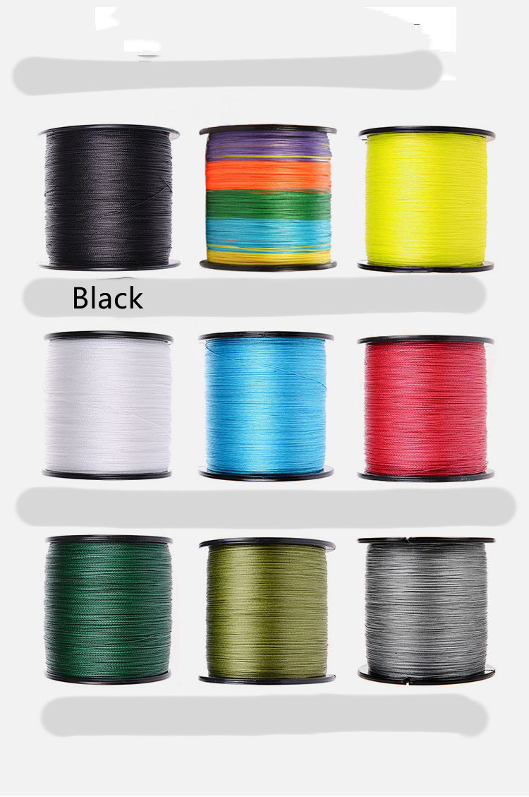 Crochet Drop Spinning Wheel Fishing Line
