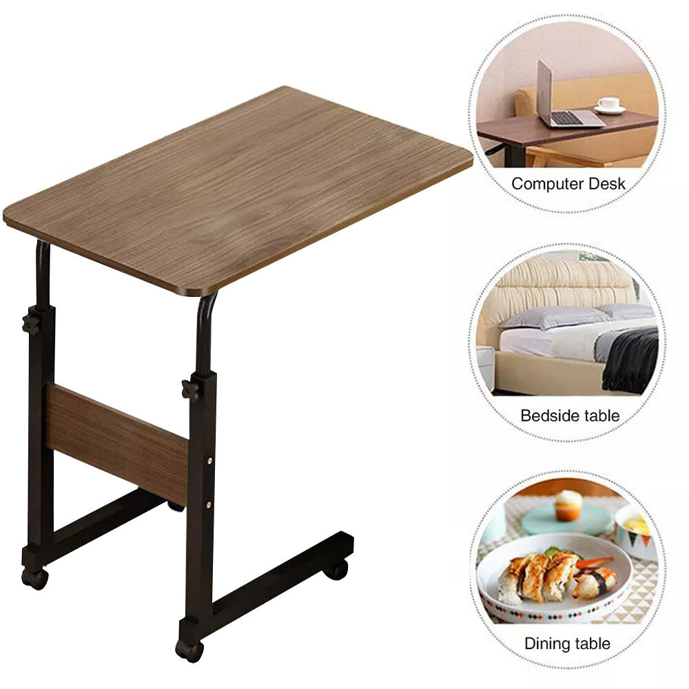 Table de table mobile réglable en hauteur Hospital Bureau d'aide sur lit