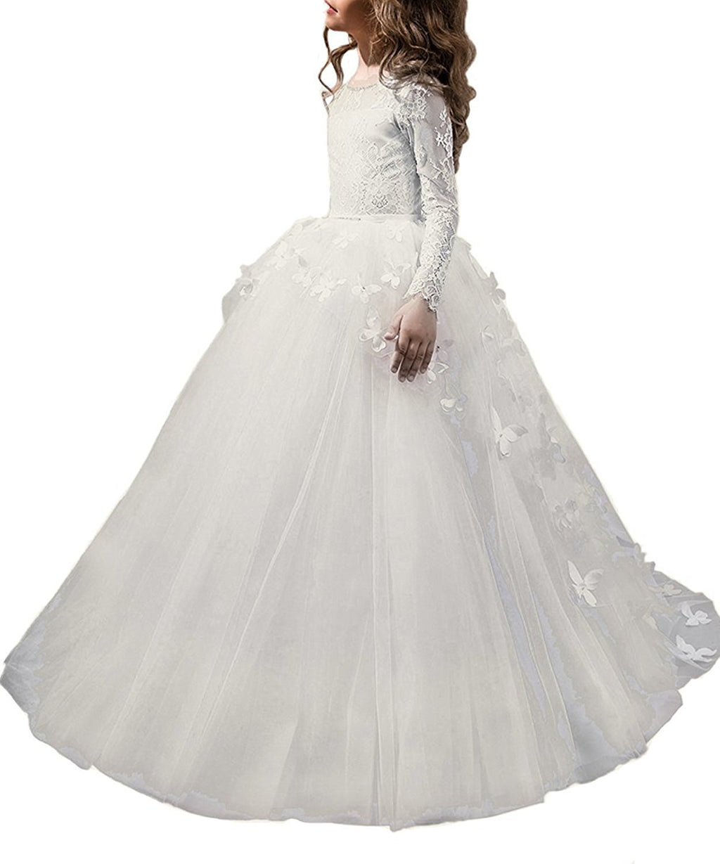 Princesse robe fleur fille robe de soirée