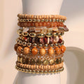 Bracelet tissé à la main mode Set pour femmes