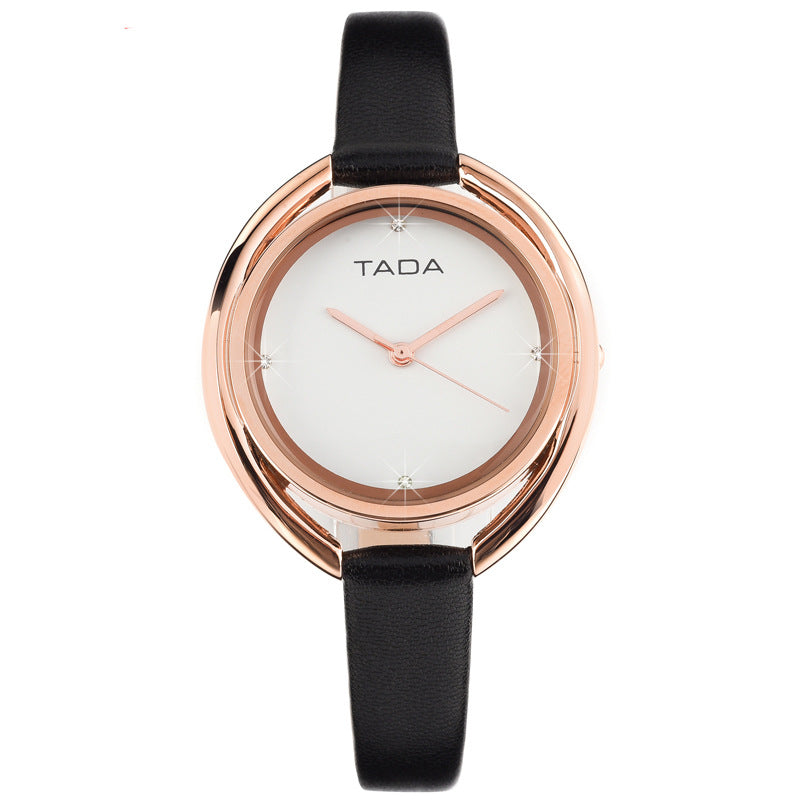 Montre Quartz Casual élégante et résistante à l'eau pour femmes