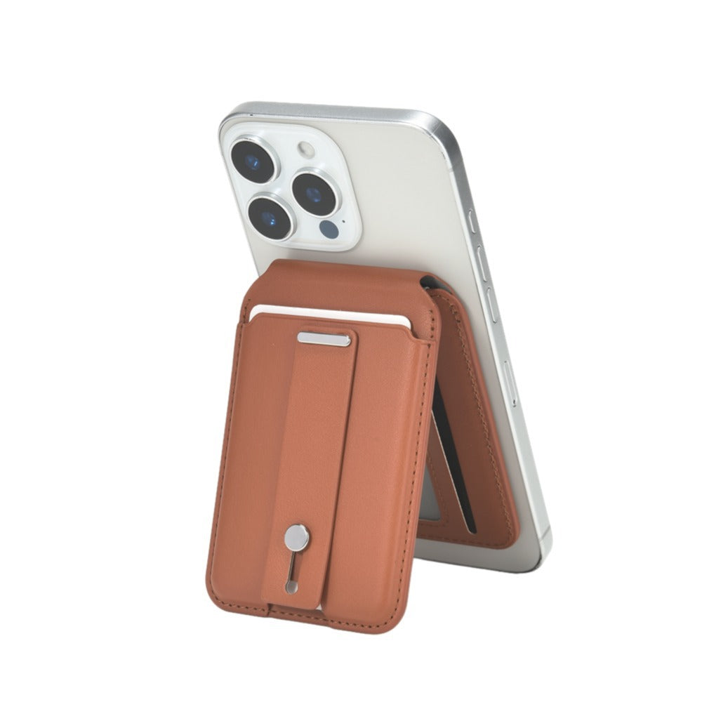 Phone case with a location chip to prevent card theft and loss