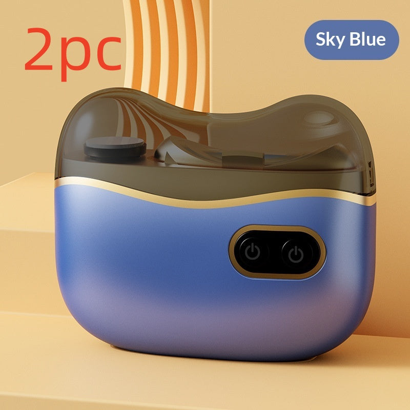 Clipper à ongles électrique portable silencieux - Comprimeur à ongles rechargeable sans fil pour usage domestique