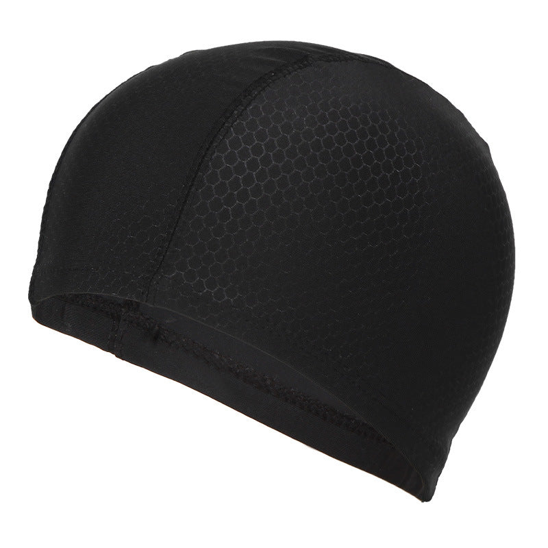 Homme Nage Cap de tissu Design Ne limite pas la tête grande taille