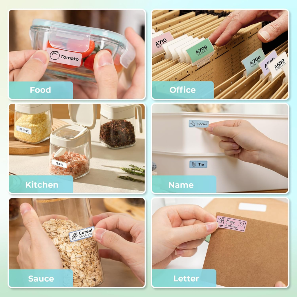 Remplacement de ruban d'étiquette thermique laminé standard