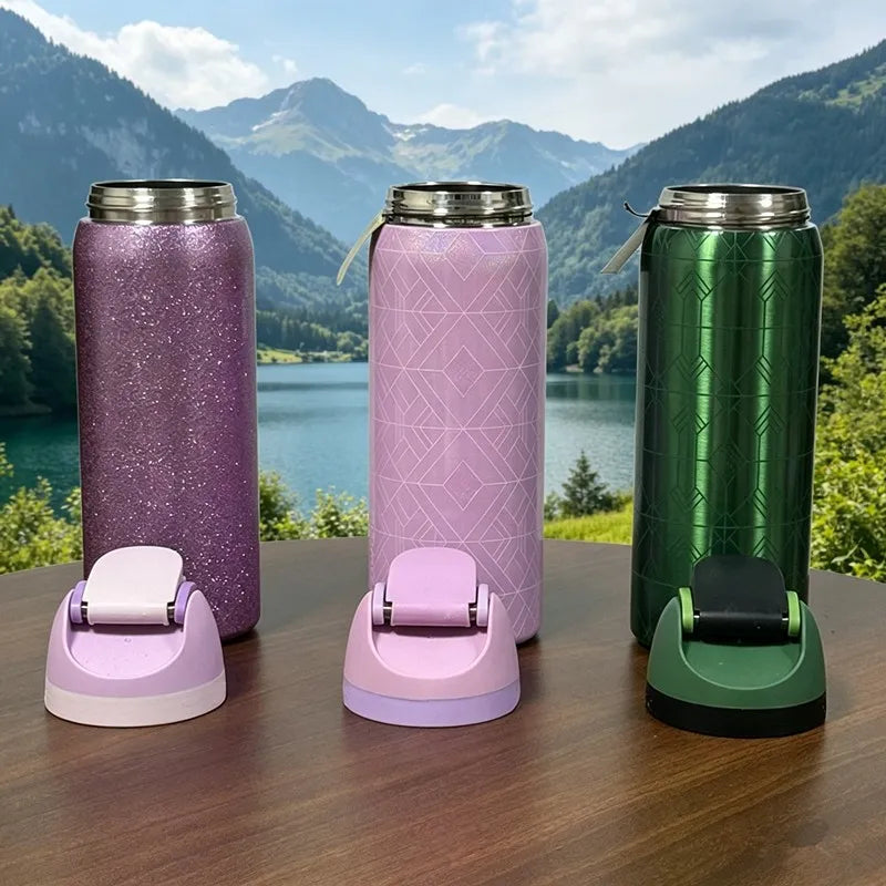 304 acier inoxydable bouteille d'eau sport extérieur