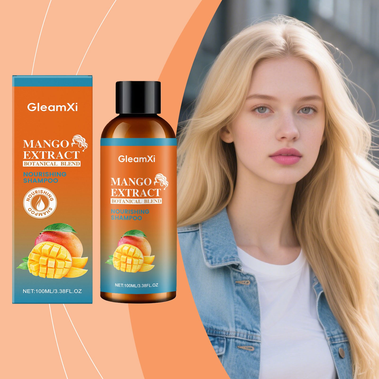 Shampooing Nourriture Mango