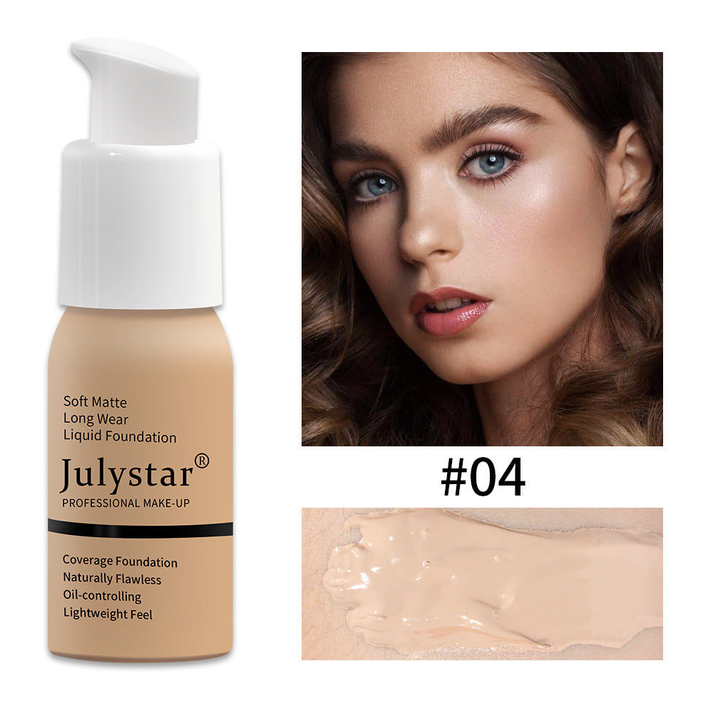 Maquillage de la Fondation hydratante