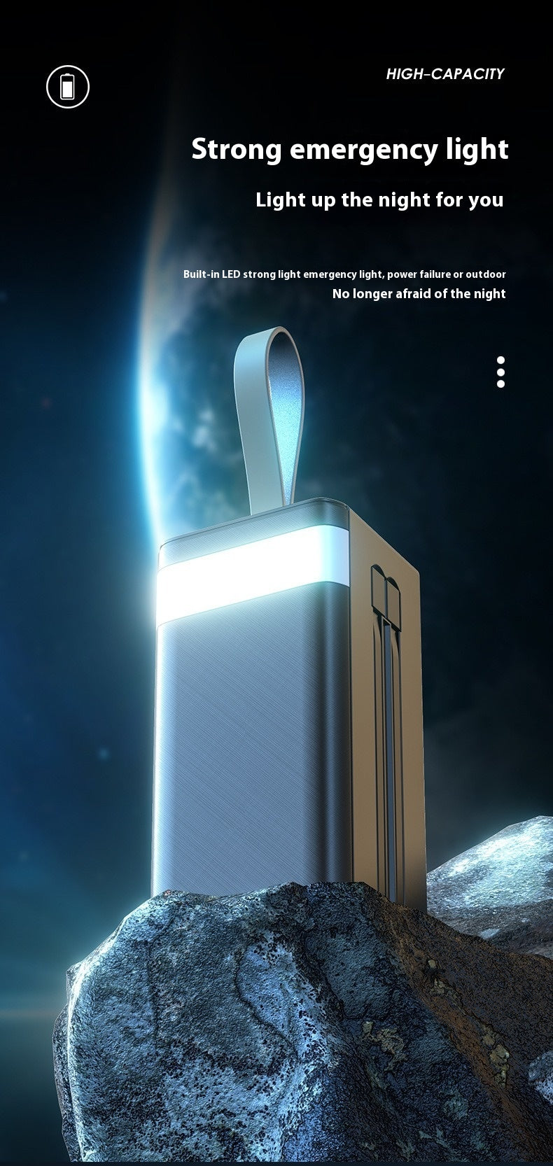 Charge super rapide Grande capacité Portable Power