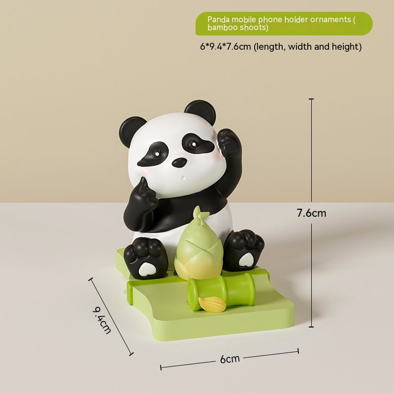Support de bureau mobile mignon Panda