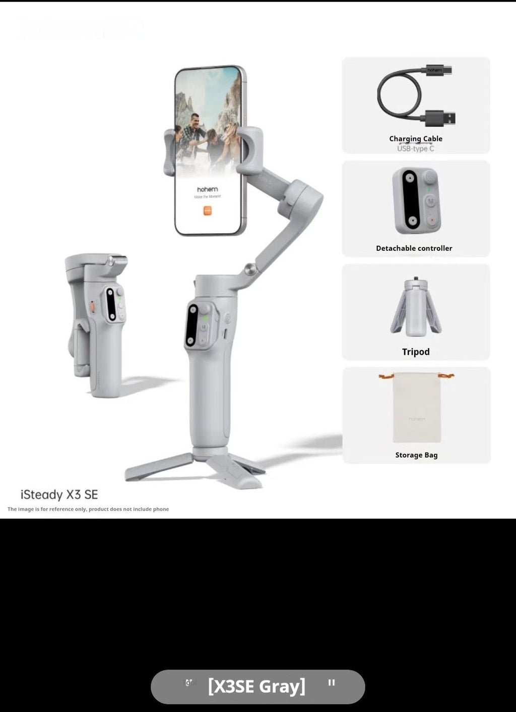 Smartphone portable Gimbal avec stabilisation 3 axes pour le tir lisse