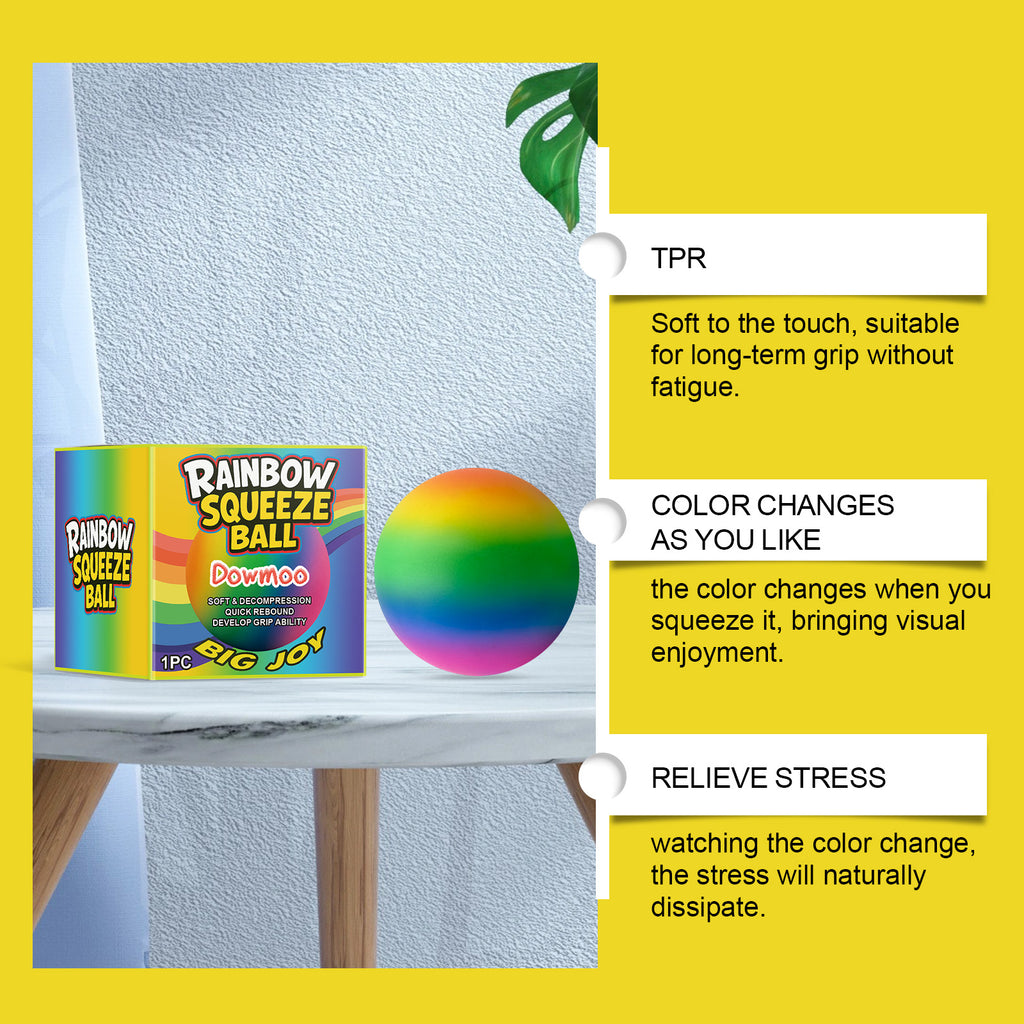 Rainbow Squeeze balle anti-stress