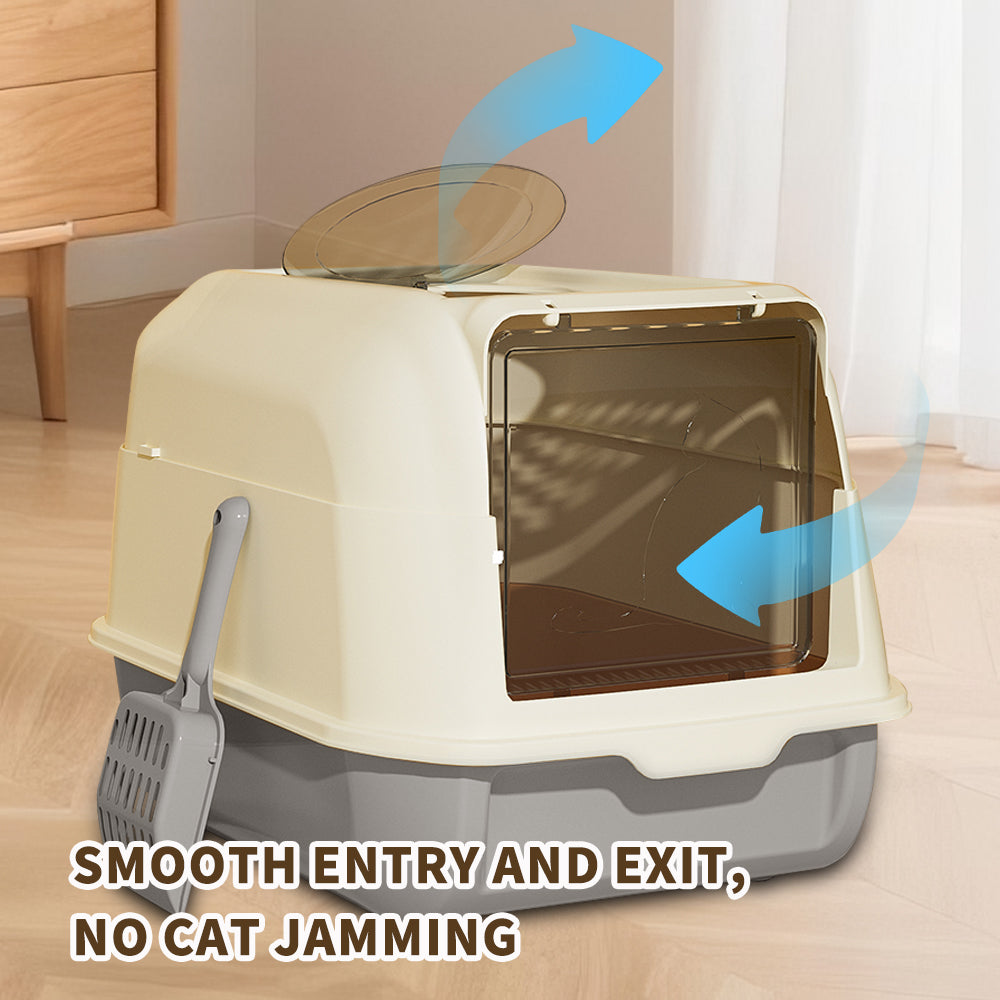 Uniquement prise de soi---Double porte Cat Litter Box