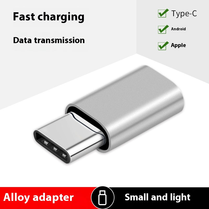 Micro Interface Téléphone mobile Éclairage Pour Typec Converter