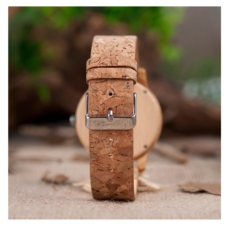 Montres en bambou et en bois