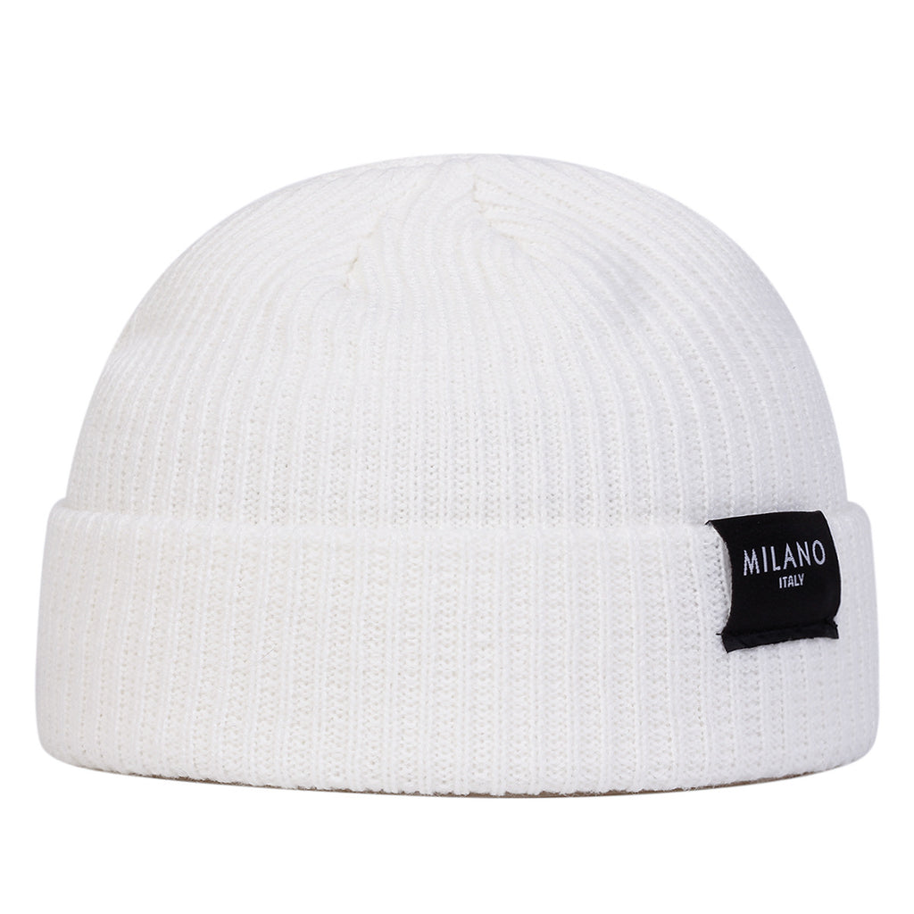 Bonnet en tricot de marque tendance pour les grandes têtes