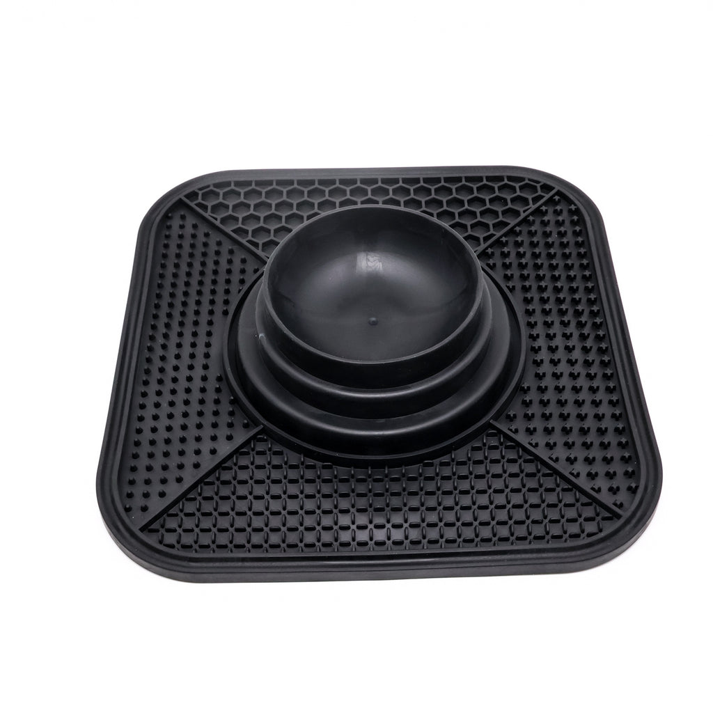 Bol antidérapant en silicone pour animaux de compagnie à alimentation lente