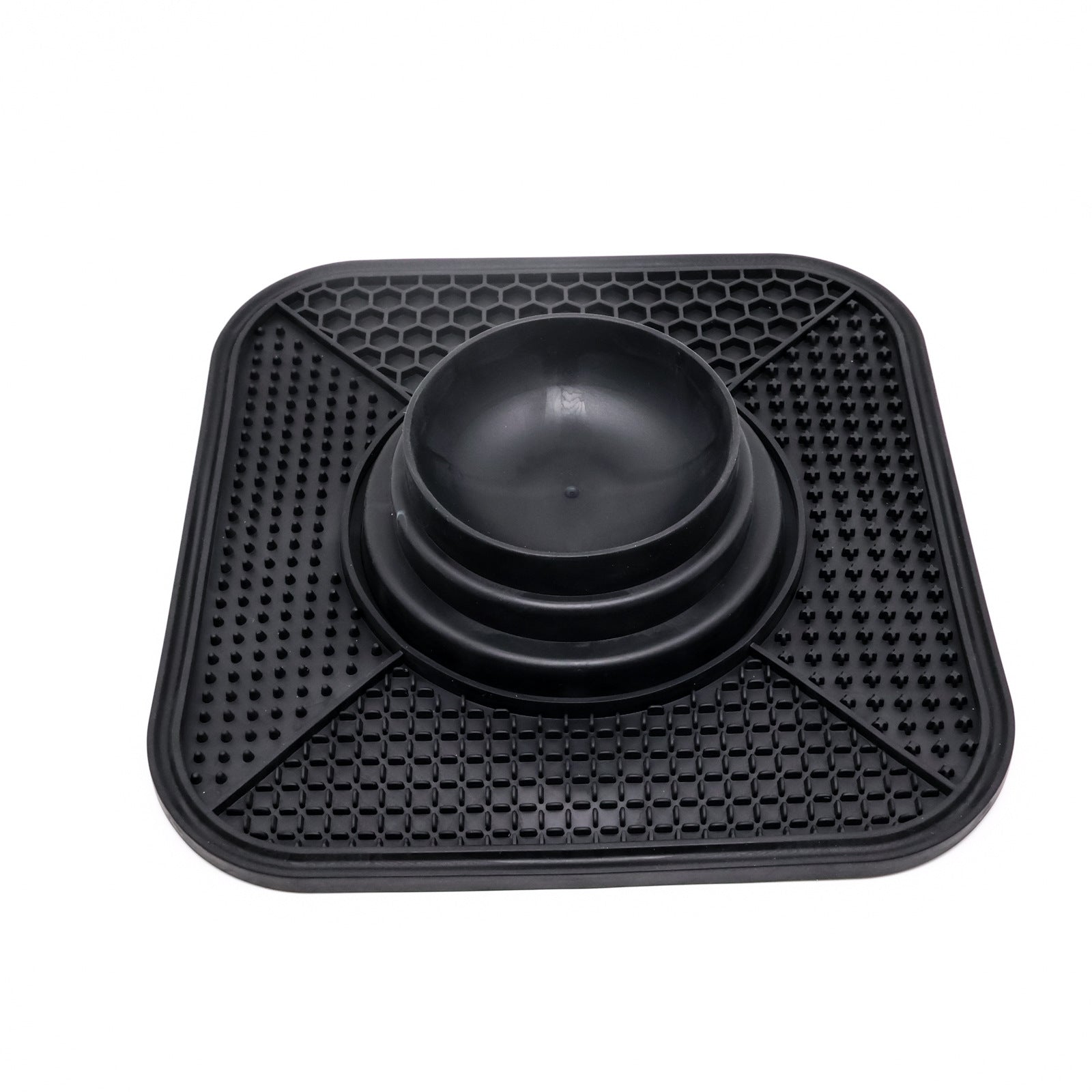 Bol antidérapant en silicone pour animaux de compagnie à alimentation lente