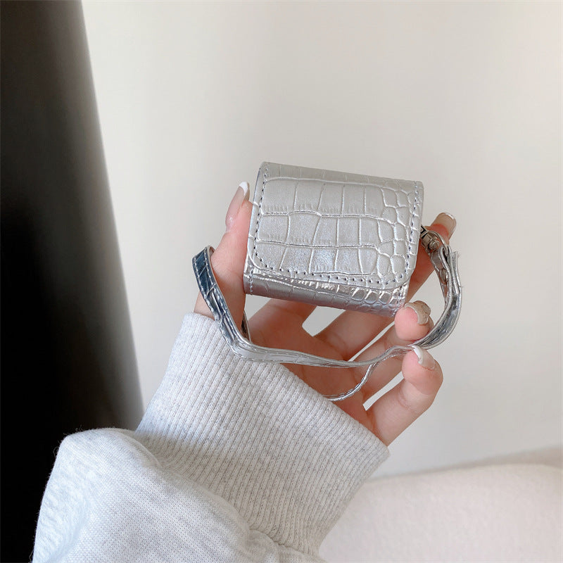 Crocodile-pattern Case pour Apple AirPods 2 3 et Pro 24 générations