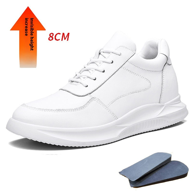 La hauteur invisible des hommes augmente les chaussures de sport décontractées
