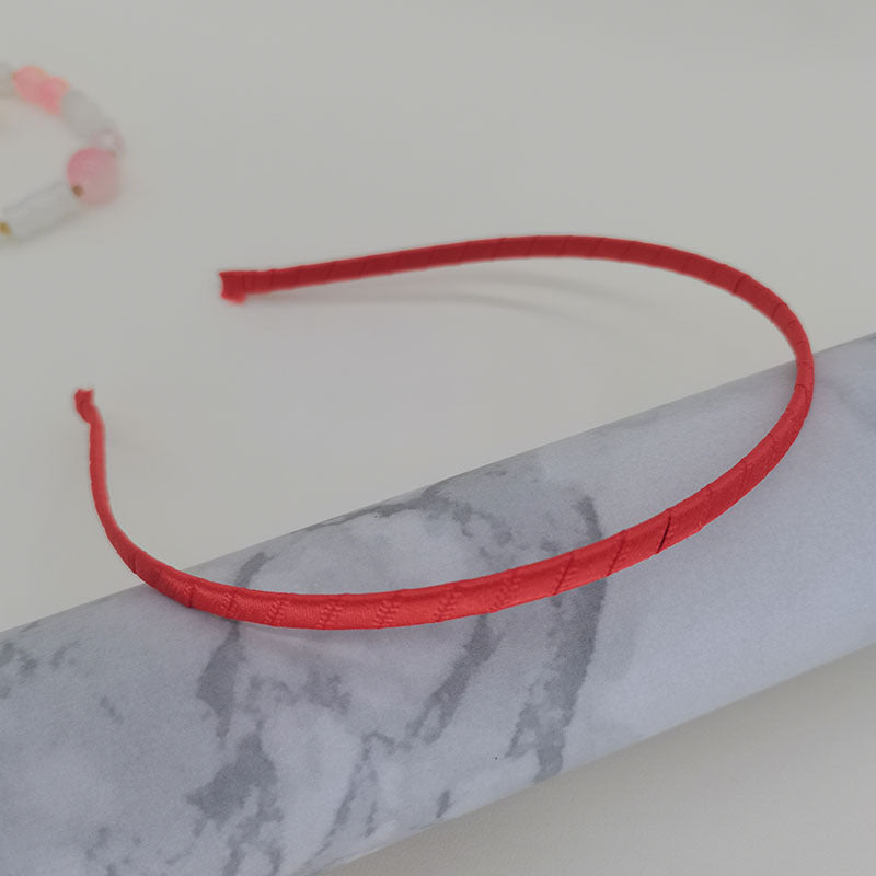 DIY Accessoires capillaires fabriqués à la main Colorful Narrow Goods Head Buckle Metal Thin Headband