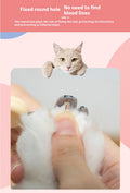 Limite du trou rond de l'animal Ligne de sang anti cisaillement Ciseaux de ongles de chat