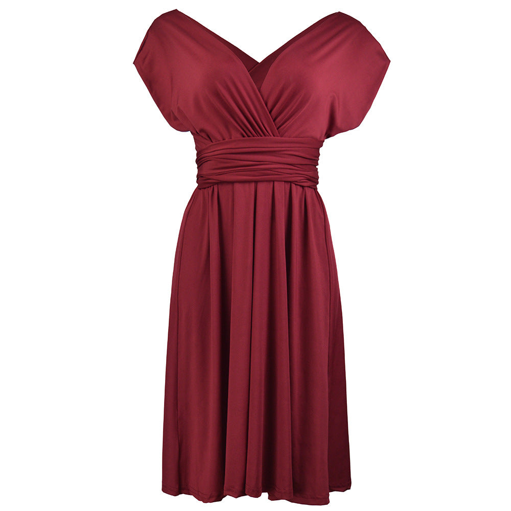 Robe de vêtements pour femmes de taille plus en dentelle