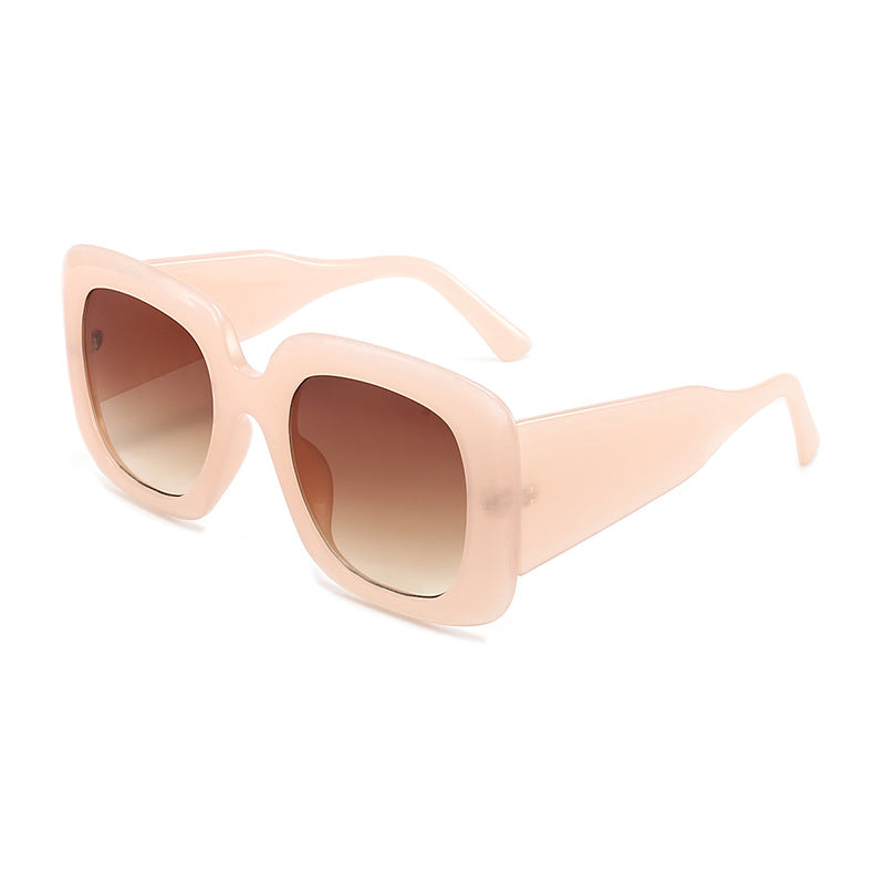 Lunettes de soleil européennes et américaines tendance surdimensionnées