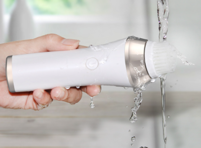 Mini brosse nettoyante rotative pour pores