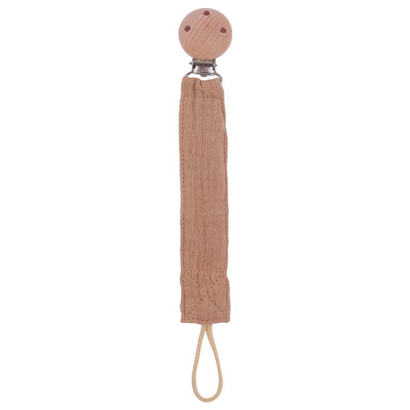 Produits Pacificateur de hêtre Clip pour apaiser le coton bébé Et le chanvre