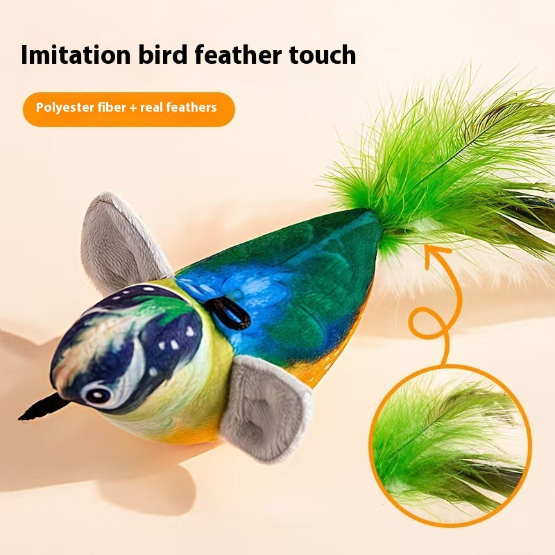 Jouet de chat Cat Teaser Simulation sera appelé jouet d'oiseau