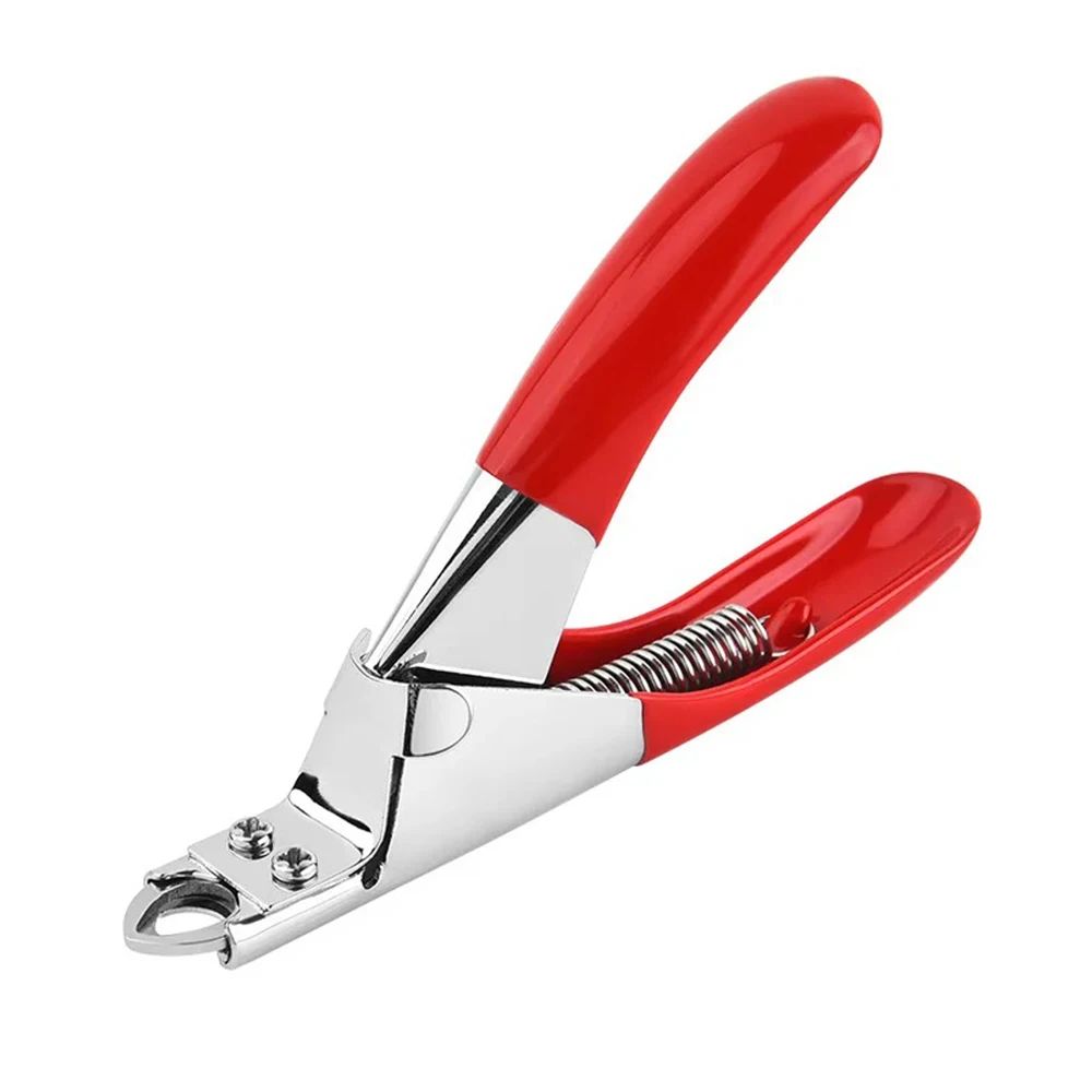 Cutter d'ongle de chien Type U Word False Conseils Professionnels Clippers de ongles Cutters droit Edge Ma