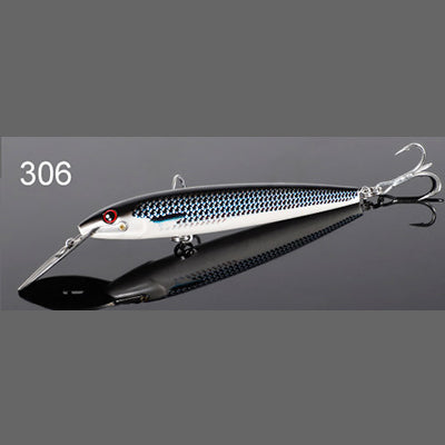 Aiguille de Daqing Fer Tongue Sud Oil Trolling Fake Bait